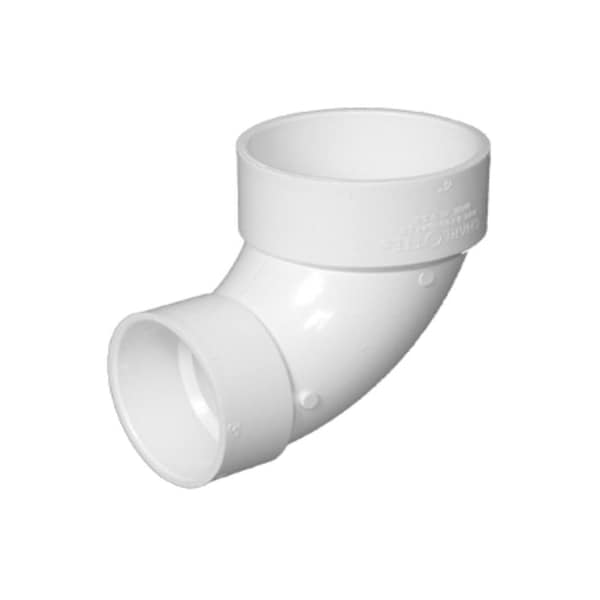 Charlotte Pipe And Foundry 4x3 HxH Closet Bend PVC 00329 0600HA - main